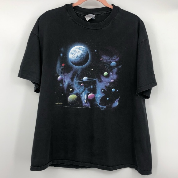 Hanes Other - Vintage Michael David Ward 1995 Space T-Shirt XL